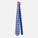 Search for red white and blue ties Plaid