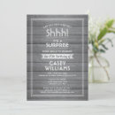 Search for surprise party for men invitations Rustic