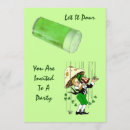 Recherche de bière verte invitations Irish