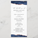 Search for rose gold wedding programs Order of service