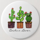 Recherche de cactus mignon badges Jardin