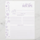 Search for pretty recipe cards Bride