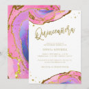 Search for gemstone birthday invitations Watercolor