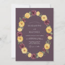 Search for chrysanthemum wedding invitations Burgundy
