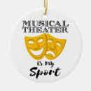 Search for musical theatre ornaments Musicals