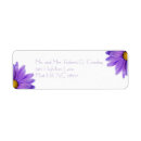 Search for gerbera return address labels Purple