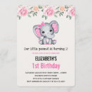 Search for baby elephant birthday invitations Flowers