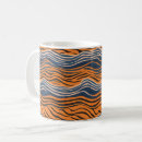 Search for tiger skin mugs Orange