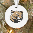 Search for cougars ornaments Unique siue cougars seasonal