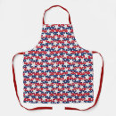 Search for stars and stripes aprons America