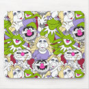 Search for the muppets kermit frog mousepads Jim henson