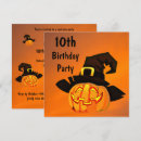 Recherche de citrouilles heureux invitations Pour enfants