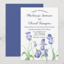 Search for purple iris wedding invitations Marriage