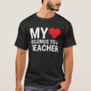 Search for teacher girlfriend tshirts Heart