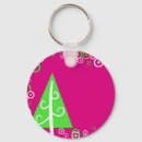 Search for festive retro keychains Christmas tree