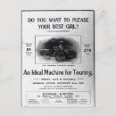 Search for motorcycle girl postcards Motorbike