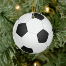Search for soccer ornaments White