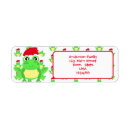Search for funny frog return address labels Cute