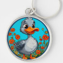 Search for ducky rounded keychains Cute