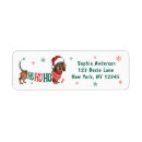 Search for wiener dog return address labels Trendy