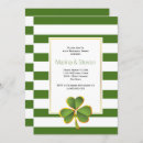 Search for st patricks day dinner party invitations Shamrock