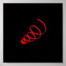 Search for spiralling posters Black