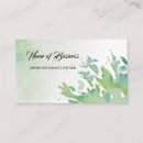 Recherche de nature abstraite cartes visite Simple
