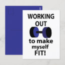 Search for fitness postcards Weightlifting