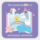 Search for girl bookplates Unicorn