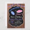 Search for football gender reveal invitations He or she