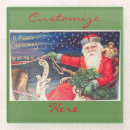 Search for sleigh coasters Santa