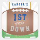 Search for first down stickers 1st year down