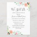 Search for vow renewal wedding invitations Botanical