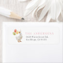 Search for party hat return address labels Pink