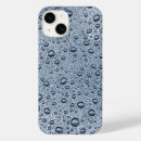 Search for blue water drops iphone cases Rain