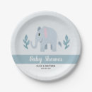 Search for elephant baby shower plates Modern