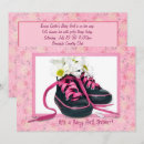 Search for sneaker baby shower invitations Pink