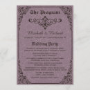 Search for damask wedding programs Floral