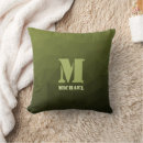 Search for olive green pillows Pattern