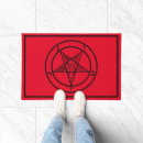 Search for satan doormats Baphomet