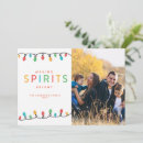 Search for string lights christmas invitations Making spirits bright