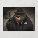 Search for mobster postcards Gun