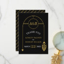 Recherche de flèche vœux cartes Noir et or