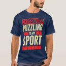 Search for crossword puzzle tshirts Graphic