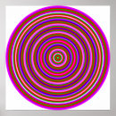 Recherche de cercles concentriques art Illusion optique