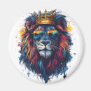 Recherche de tête de lion magnets Dessin