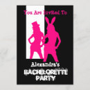 Search for dance club bachelorette party invitations For her