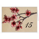Search for cherry blossom wedding table cards Simple
