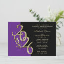 Search for school colors graduation invitations Gold
