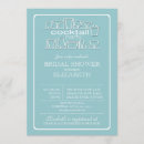 Search for blue cocktail party invitations Shower